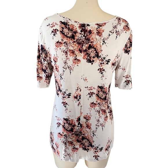 🍋2/$20 MAURICES Women’s Floral Strappy Neck Tee M - Picture 5 of 9